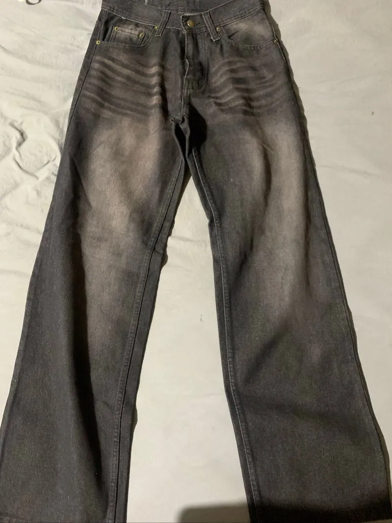 preloved pluviophile wide jeans photo 1