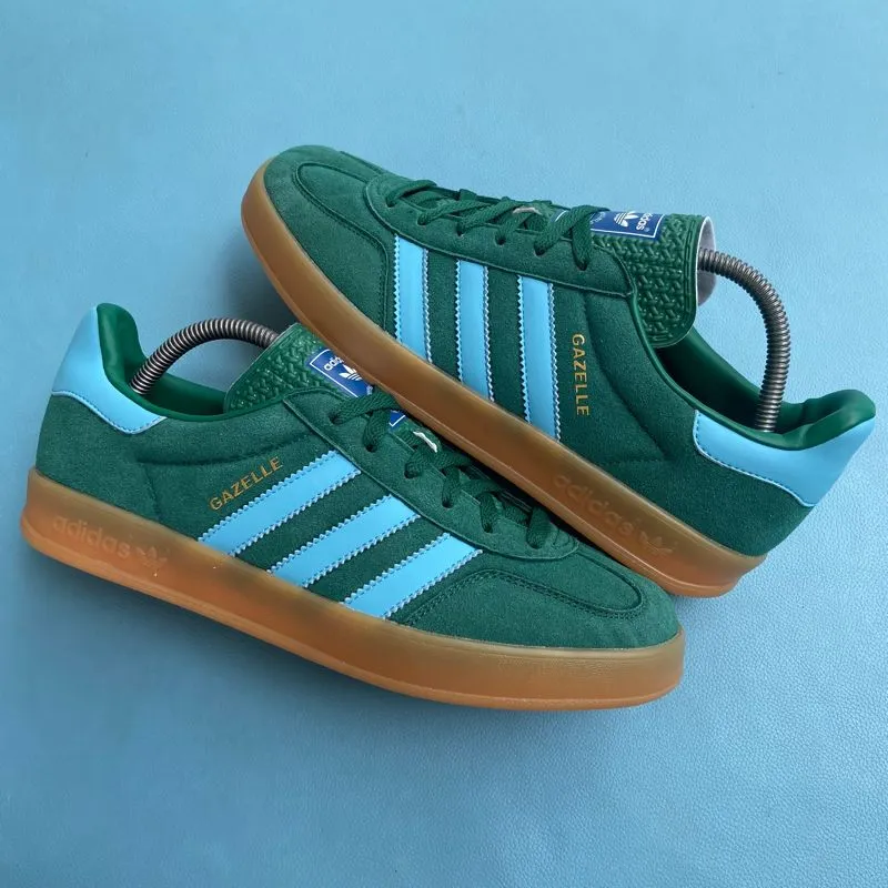 Adidas Casual Sneakers Pria green blue photo 1