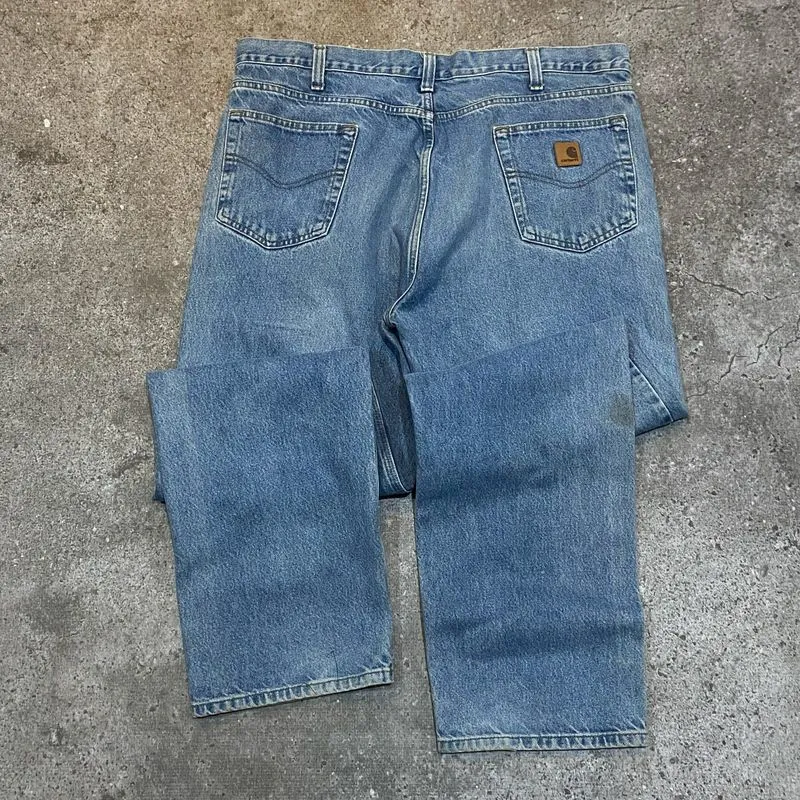 Carhartt blue jeans long pants photo 1