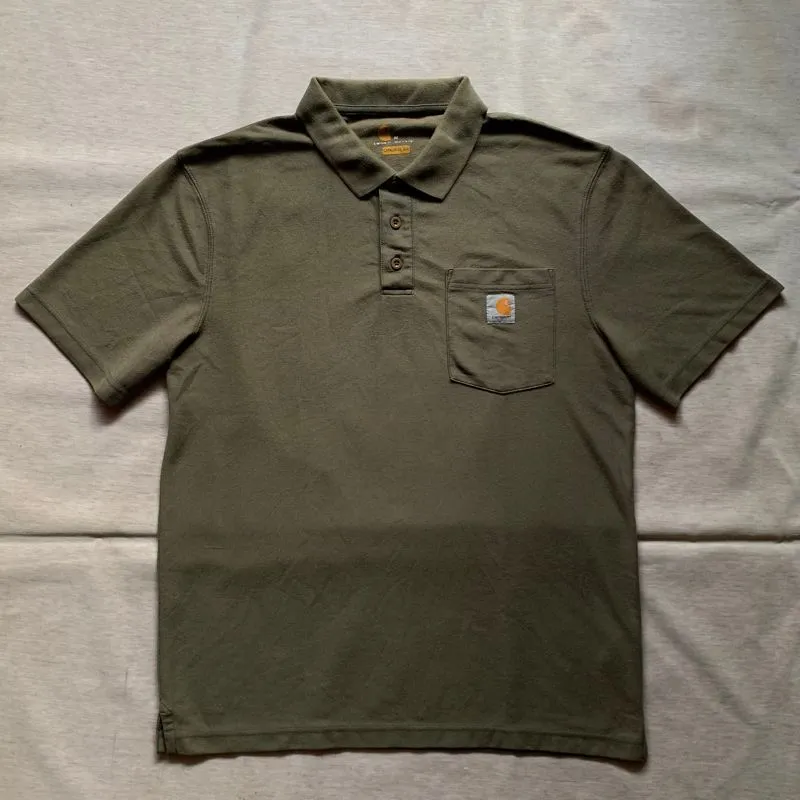 Carhartt Streetwear Polo shirt Pria green photo 1