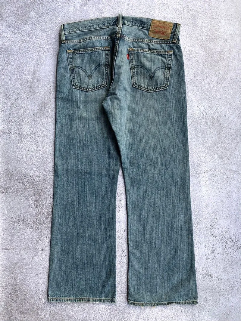 2000's levi's 527 low bootcut jeans photo 1