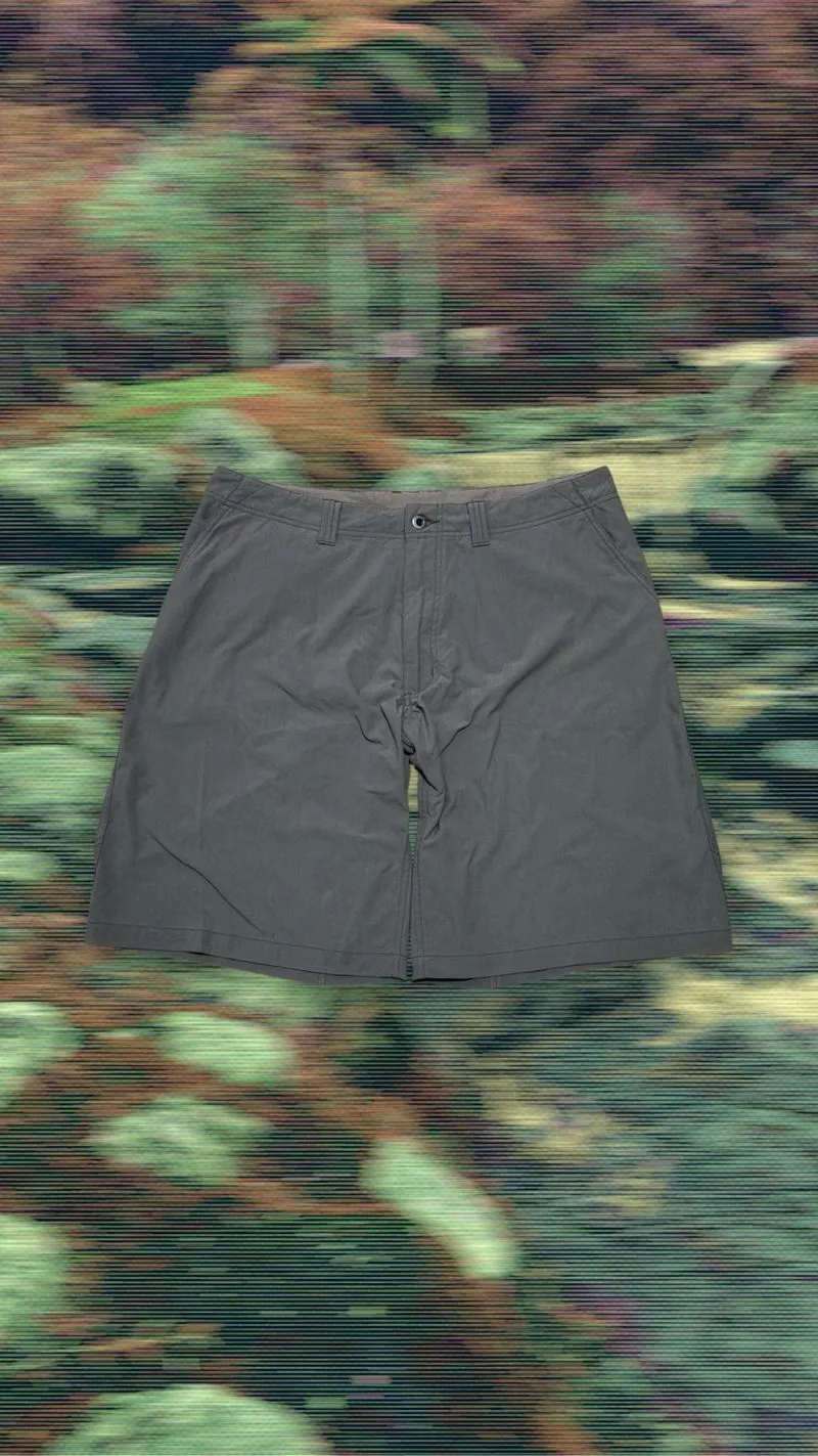 Patagonia shorts mens green nylon hiking photo 1