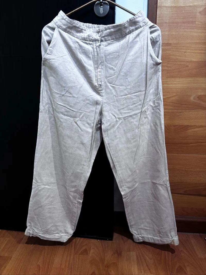 Linen pant brand basic house photo 1