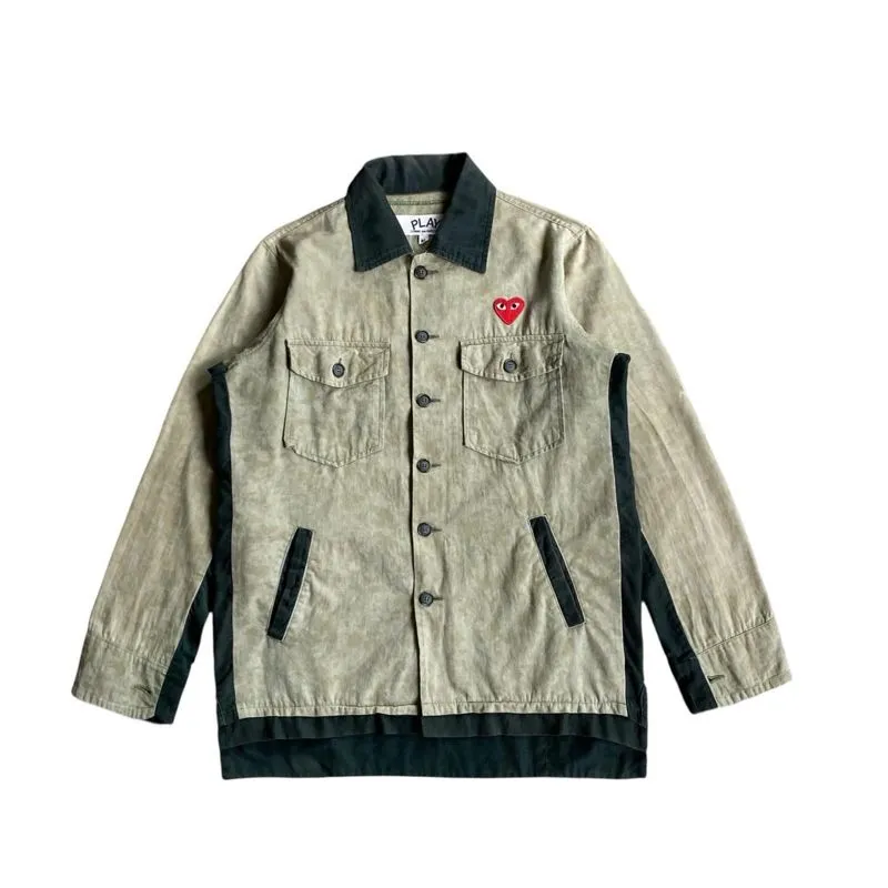 COMME des GARÇONS Casual Casual shirt Pria multicolor photo 1