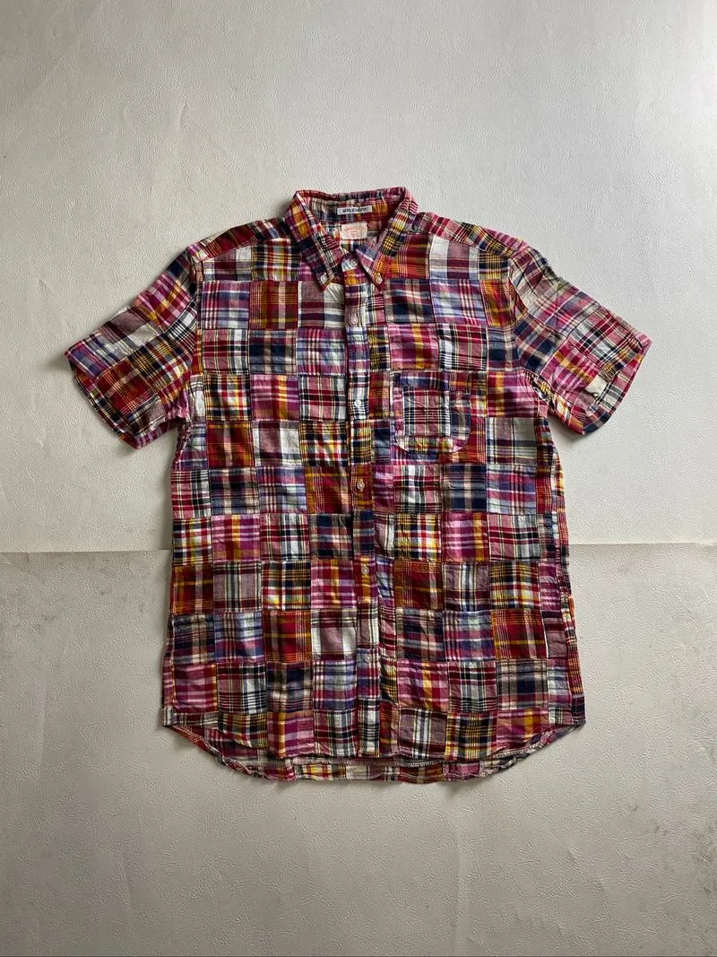 Beams Patch Work Shirt Japan Made photo 1