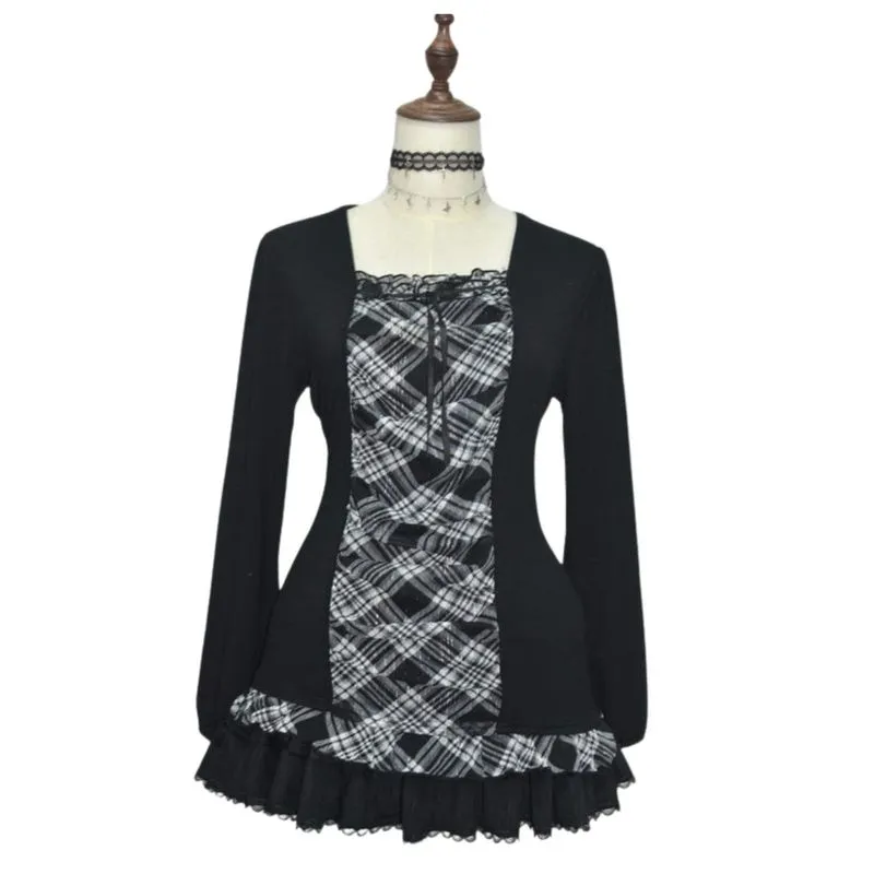 longsleeve | mori jirai kei milkmaid babydoll dollete y2k photo 1