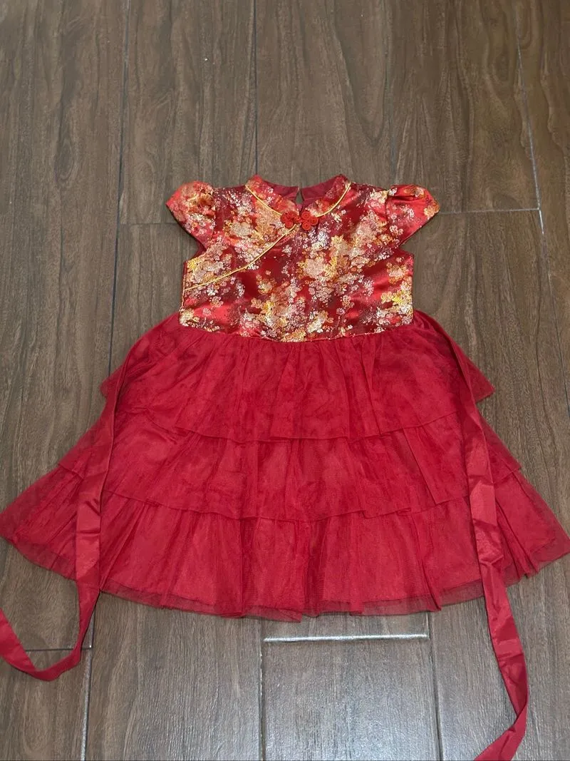 Dress Tutu Cheongsam Anak Perempuan photo 1
