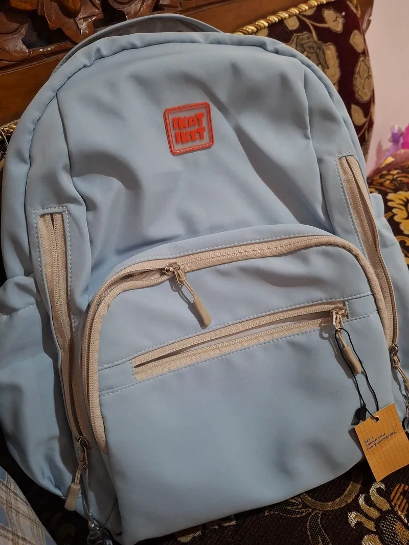 javi backpack by ikatiket sky blue photo 1