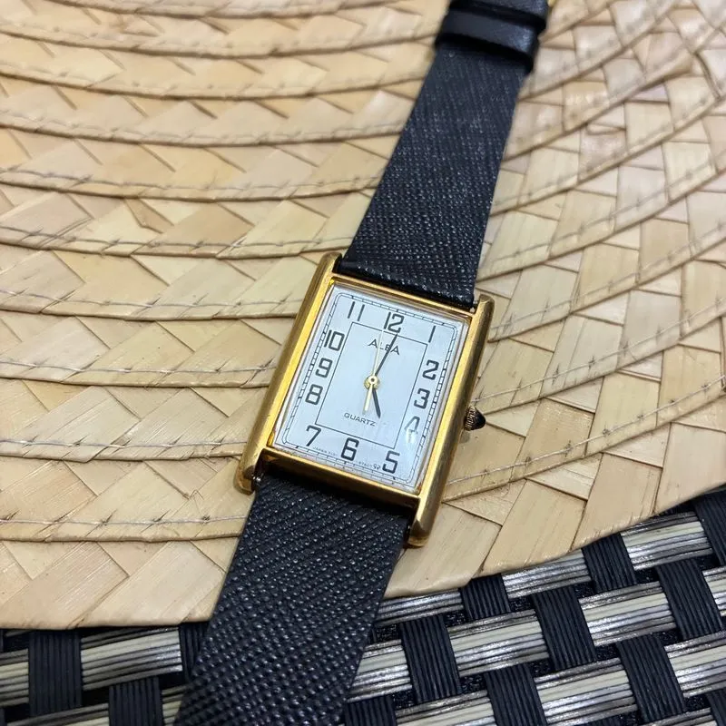 Jam tangan alba tank numberic dial photo 1