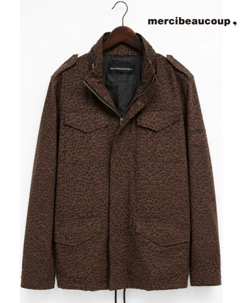 Mercibeaucoup By Issey Miyake Leporad Print m65 Field Jacket photo 1