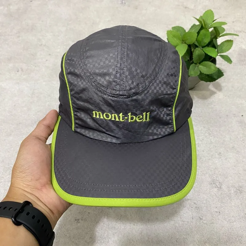 Montbell Sportswear Hat Pria green gray photo 1
