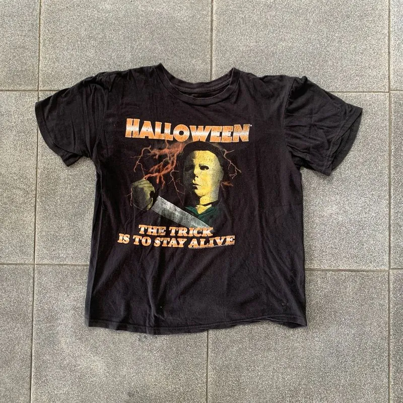 Streetwear Skater T-shirt Pria black photo 1