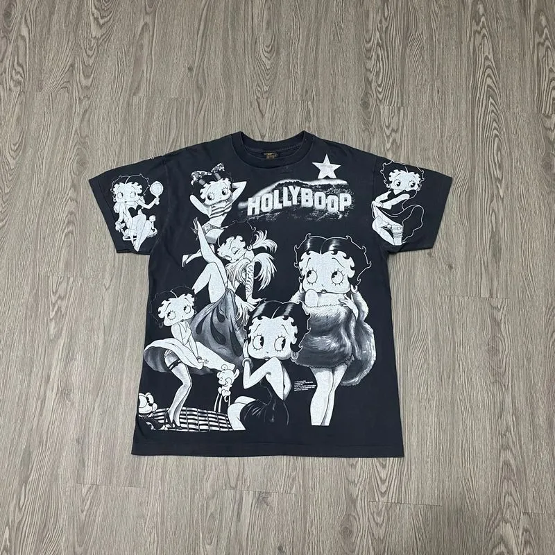 T-shirt AOP Betty Boop Bootleg photo 1
