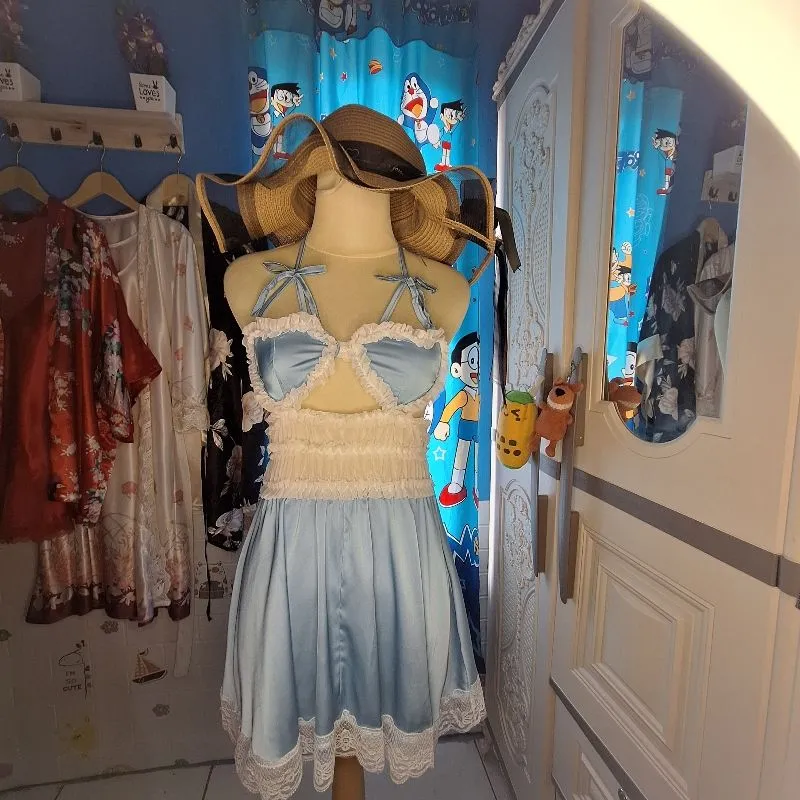 Cosplay Wanita blue photo 1