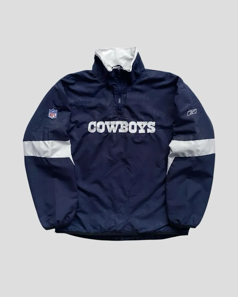 Reebok NFL Dallas Cowboys Quarter Halfzip Windbreaker Jacket photo 1