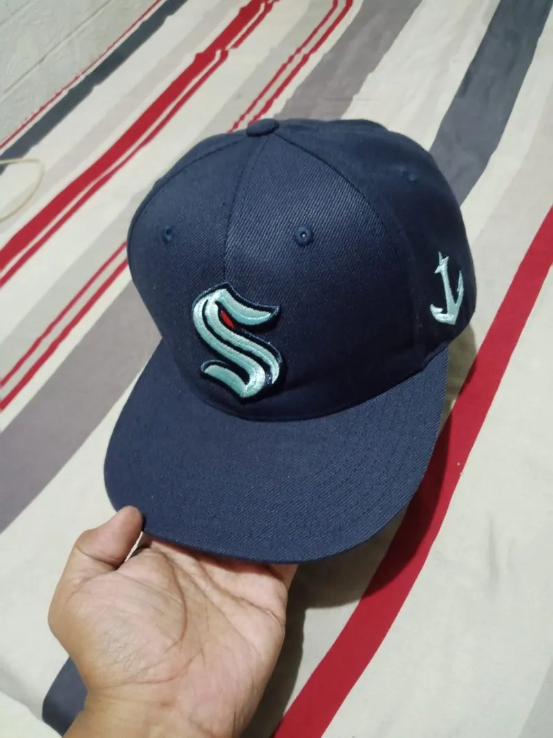 Topi Snapback American Needle Seattle Sarken second original photo 1