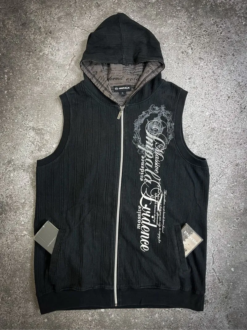 Imapala Graphic Poem Thermal Zip Hoodie photo 1