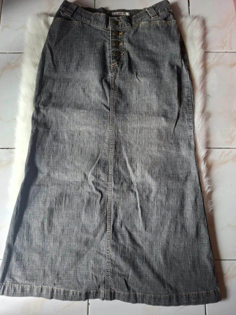 skirt jeans y2k photo 1
