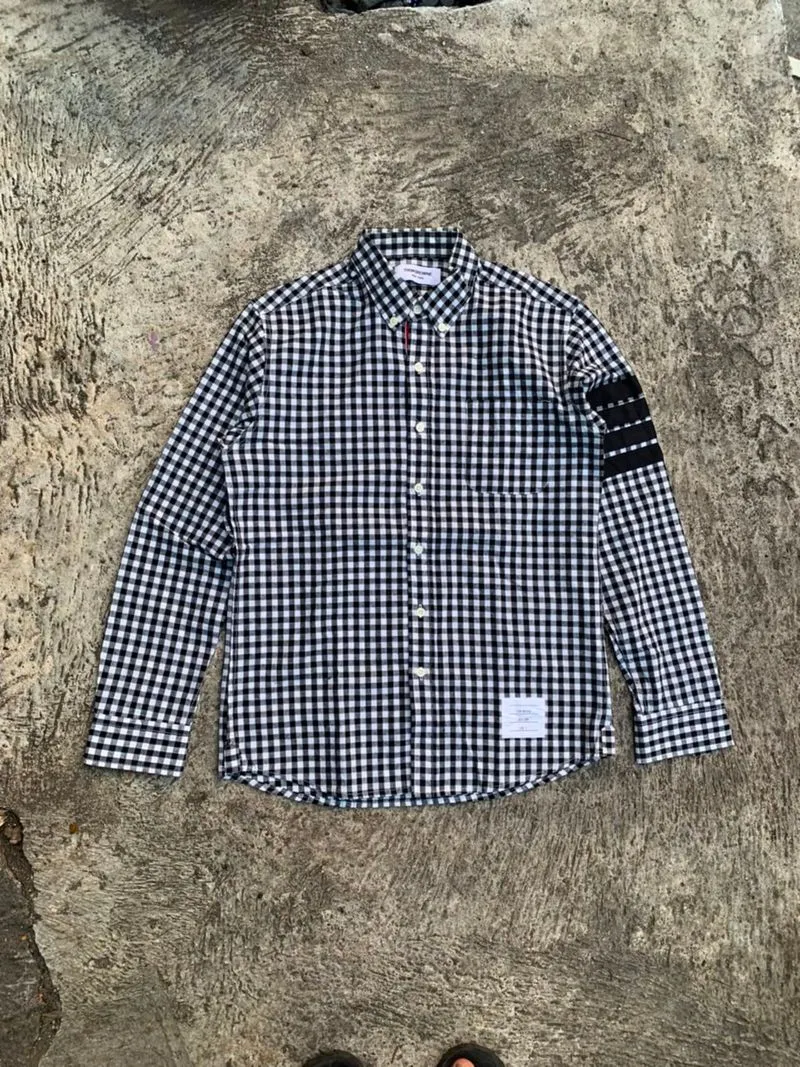 Thom Browne Plaid Shirt photo 1