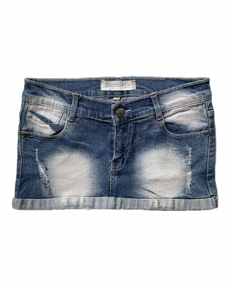 Y2K Euphoria Denim Skirt photo 1
