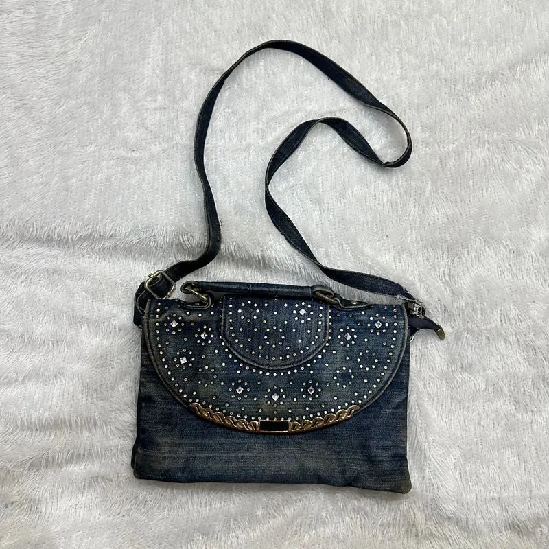 vintage jeans slingbag photo 1