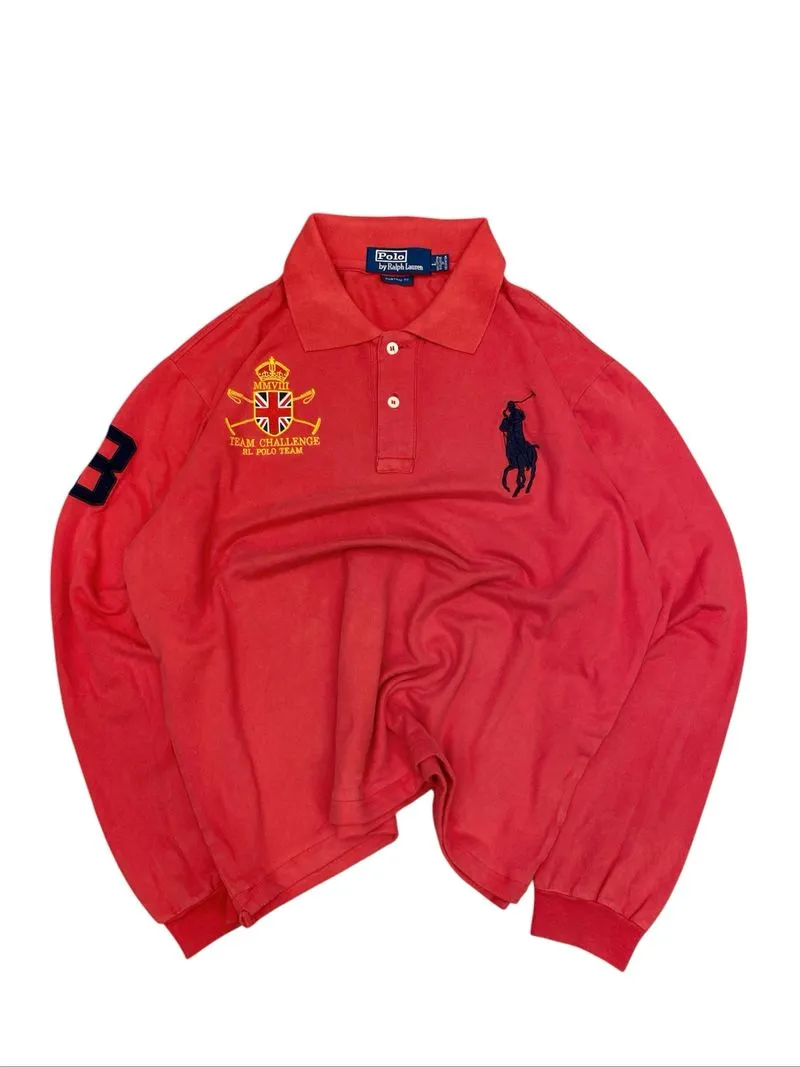 RALPH LAUREN MERCER POLO RUGBY BOXY SHIRT photo 1