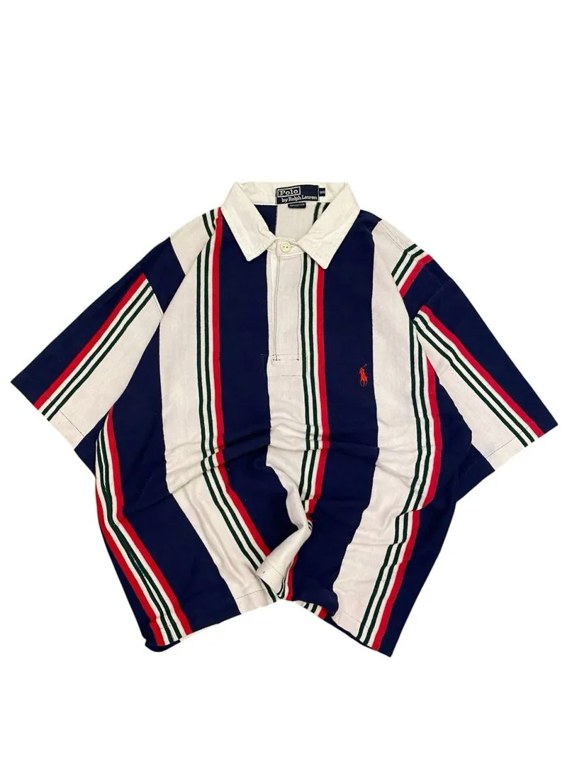 RALPH LAUREN POLO 90's STRIPE BOXY SHIRT photo 1