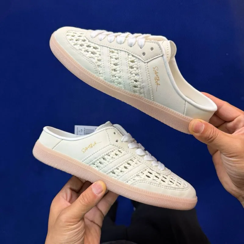 [Termurah] Sneakers - Adidas Samba OG Mule Cream White photo 1