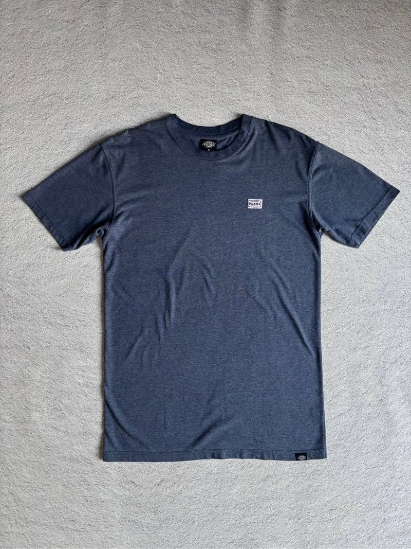 T-Shirt Dickies Box Logo Blue photo 1