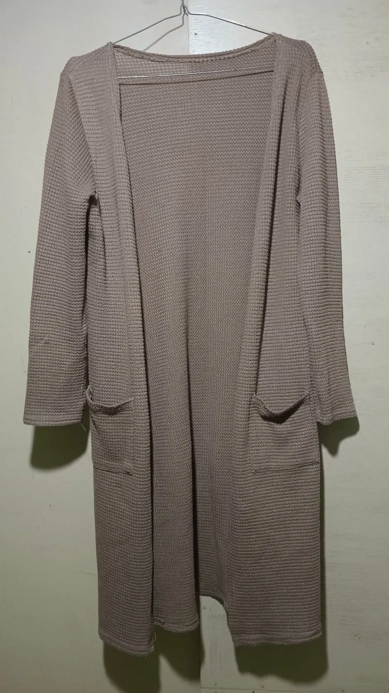 cardigan rajut tunik photo 1