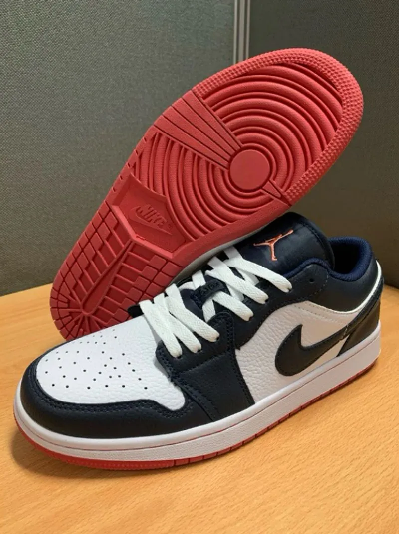 Sepatu Sneakers Jordan 1 Low Ember Glow size 43 photo 1