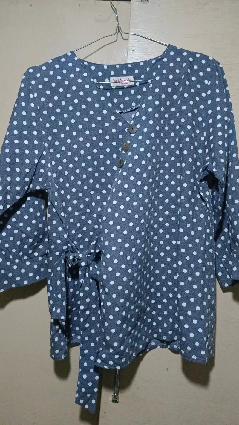 kimono polkadot photo 1