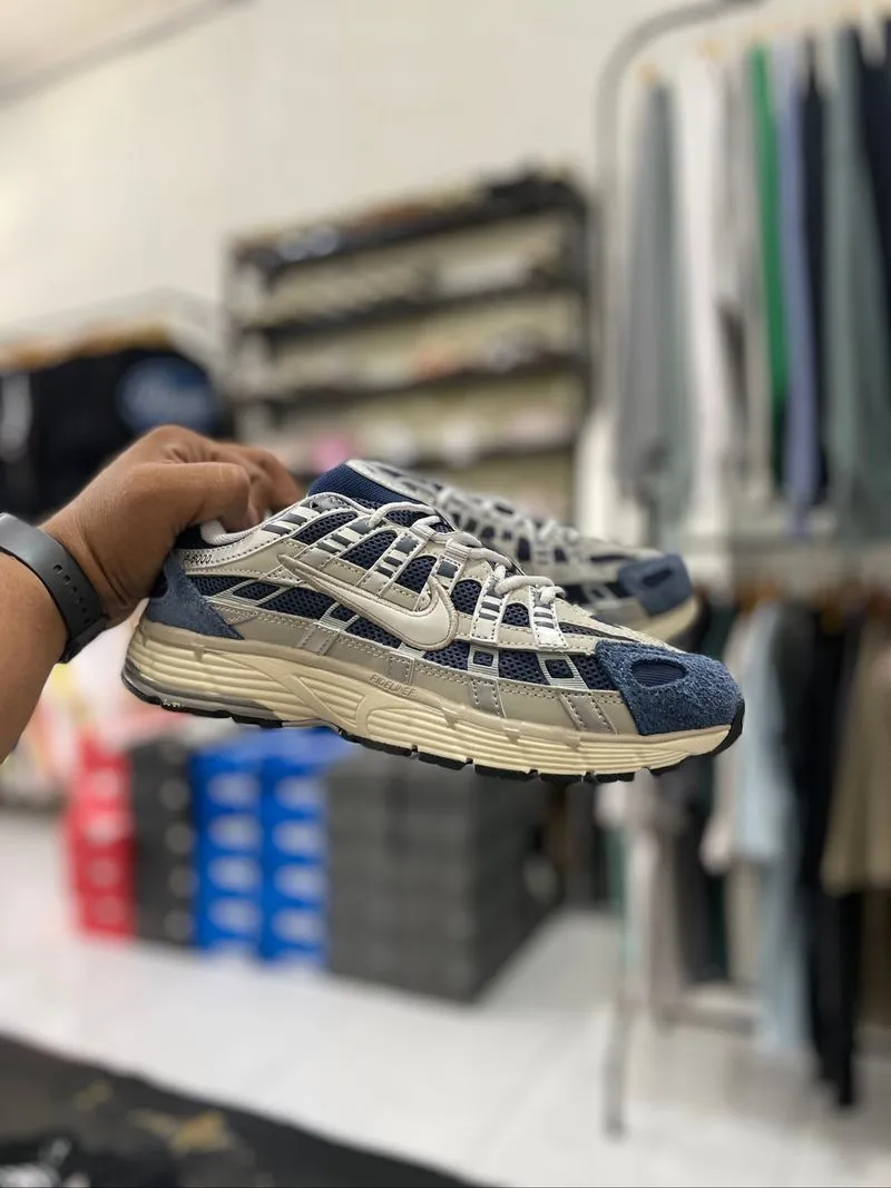 Nike P-6000 Thunder Blue Pale ivory photo 1