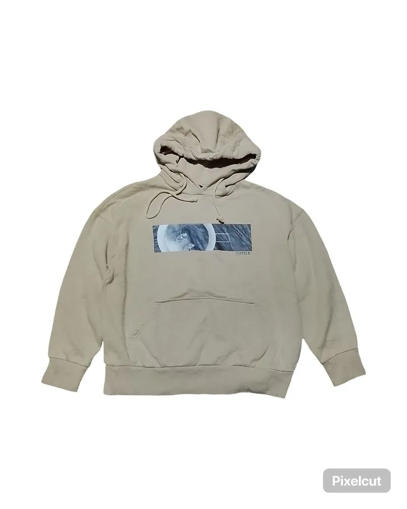 BEANPOLE GRAPHIC HOODIE COKLAT SUSU photo 1