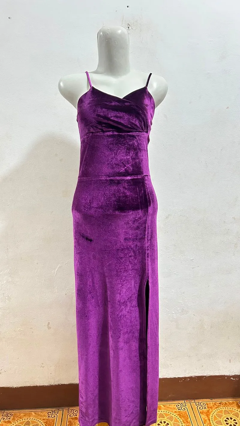dress purple photo 1