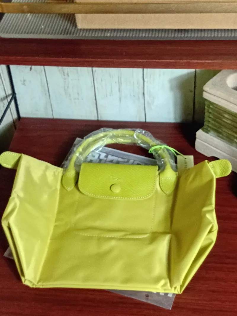 Longchamp Le Pliage One SLH Small Tote Lime photo 1