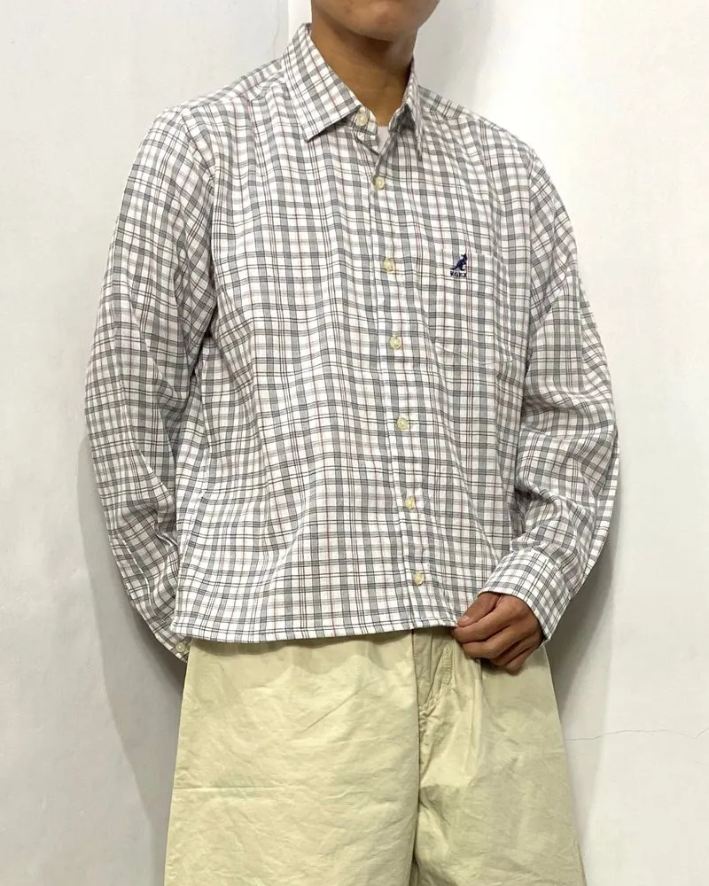 Kangol Plaid boxy shirt photo 1