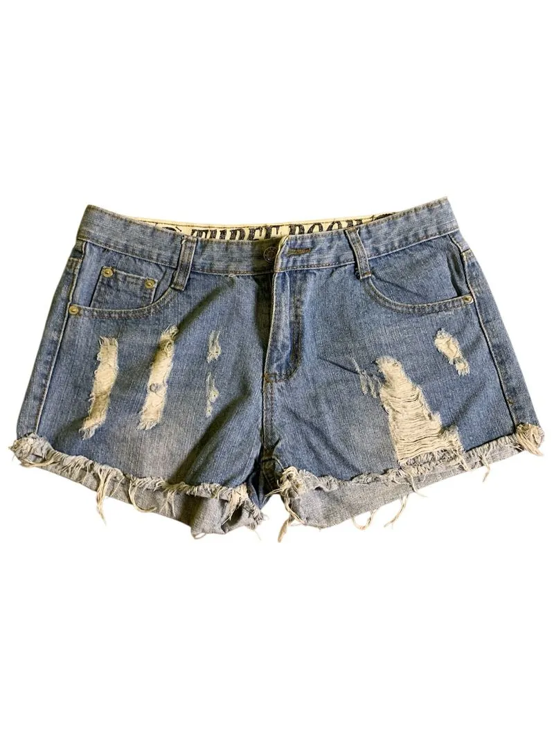 three room hotpants denim y2k photo 1