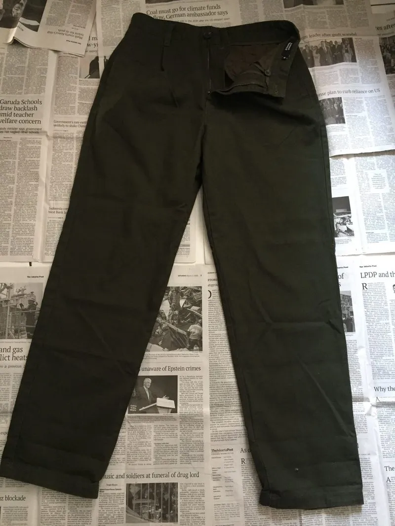 Musinsa Standard Chino Olive Green Army  photo 1