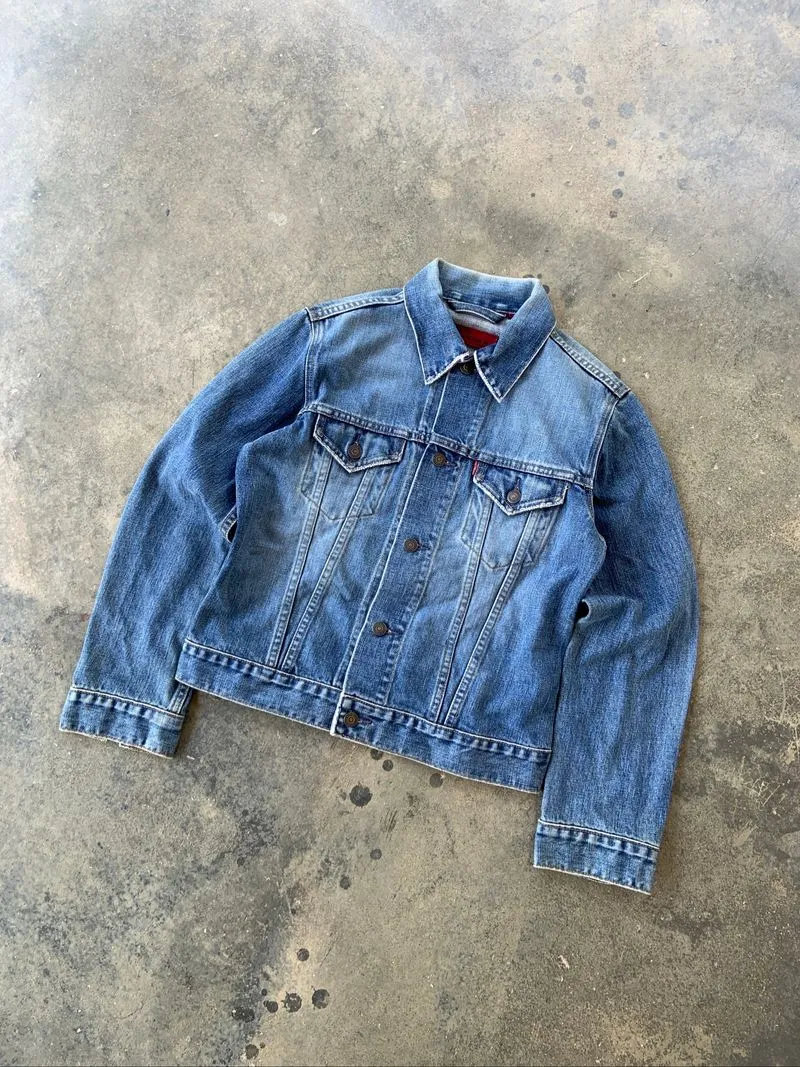 00’s Levis 7800 Type III Blue Trucker Denim Jacket - Women’s photo 1