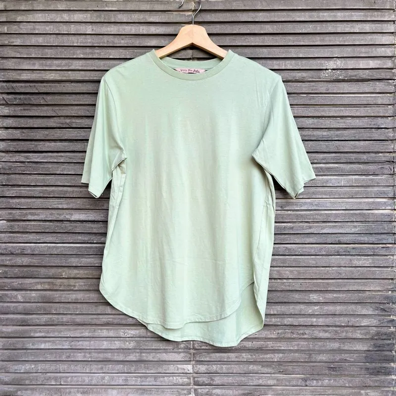 Casual T-shirt Wanita green photo 1