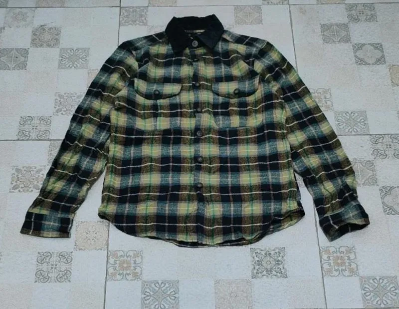 Topman Flannel Overshirt Size S photo 1