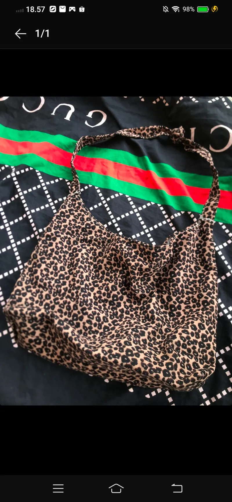 Totebag leopard photo 1