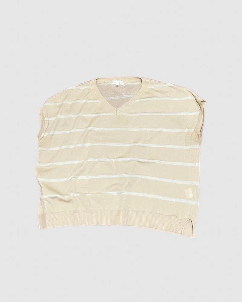 White/Cream Knitted Top photo 1