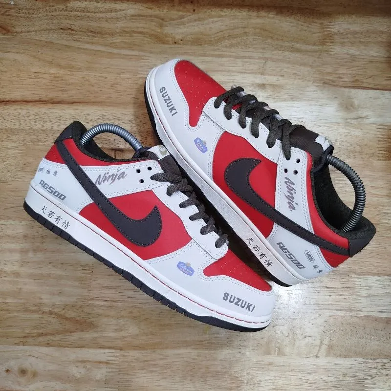 Nike Casual Sneakers Pria multicolor red photo 1