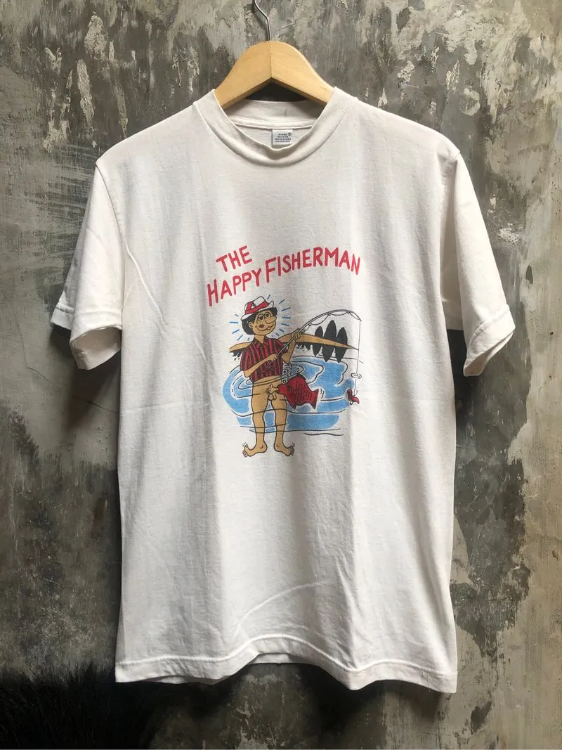 Tshirt art fisherman photo 1