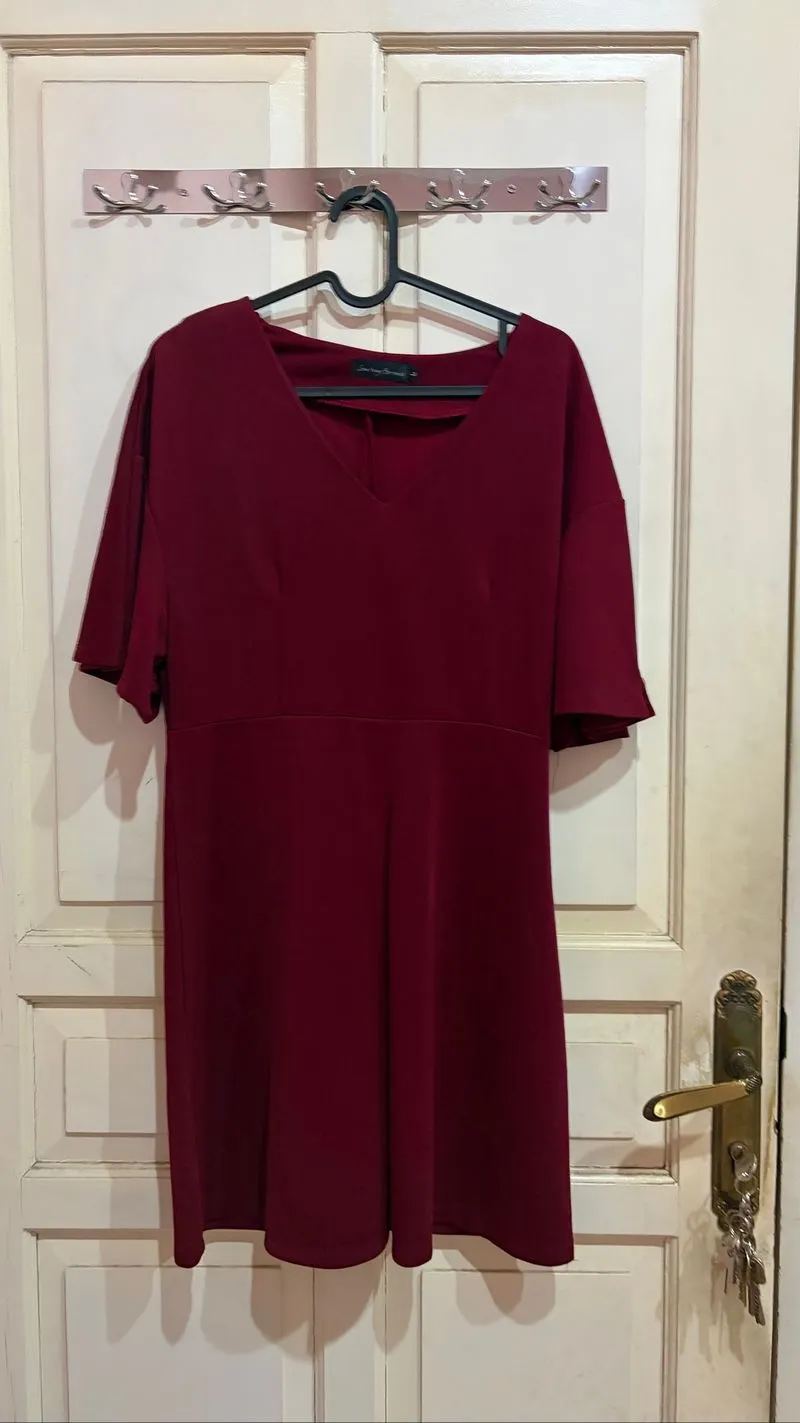 Something Borrowed Red Dress photo 1