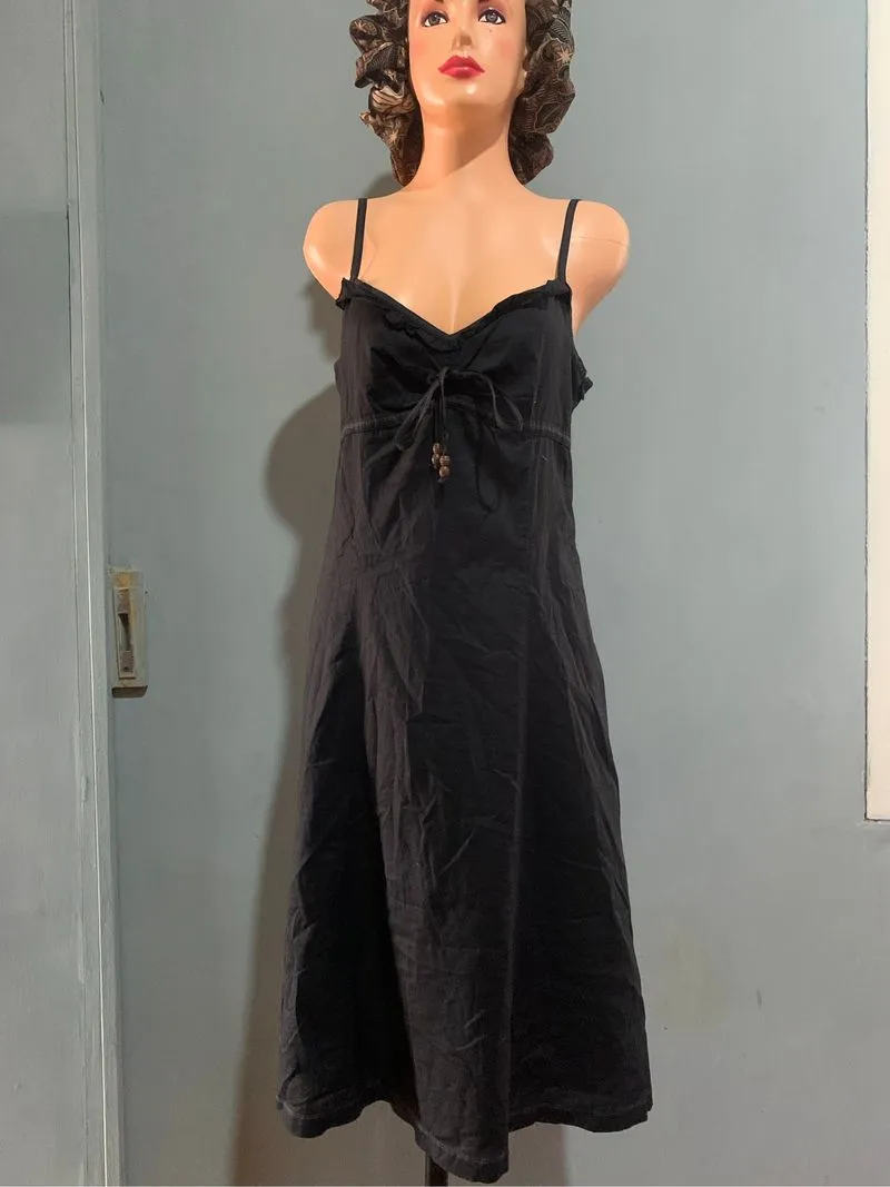 Long Dress Hitam photo 1