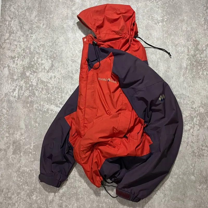 Montbell Gorpcore Windbreaker Pria red photo 1