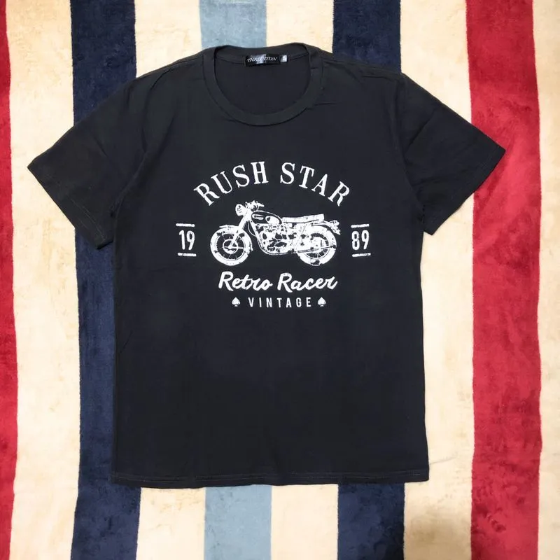 Triumph Thruxton Rush Star Retro Racer T-Shirt photo 1